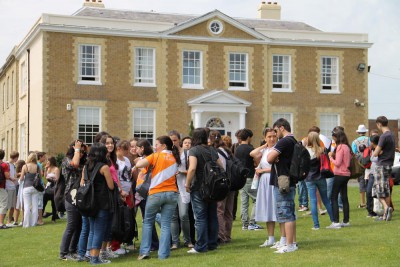 Англия, город Брайтон, школа Ovingdean Hall